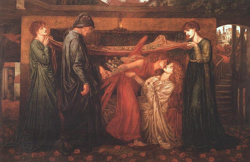 Dante Gabriel Rossetti Dante's Dream at the Time of the Death of Beatrice